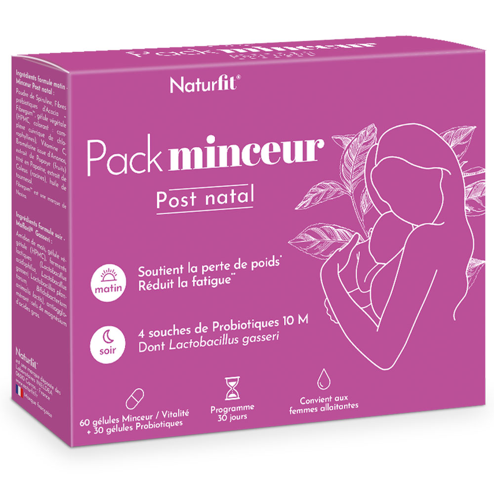 Naturfit Pack Minceur Post Natal 90 gélules