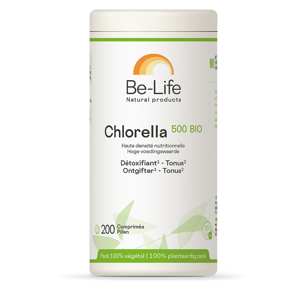 Be-Life Chlorella 500 Bio 200 comprimés