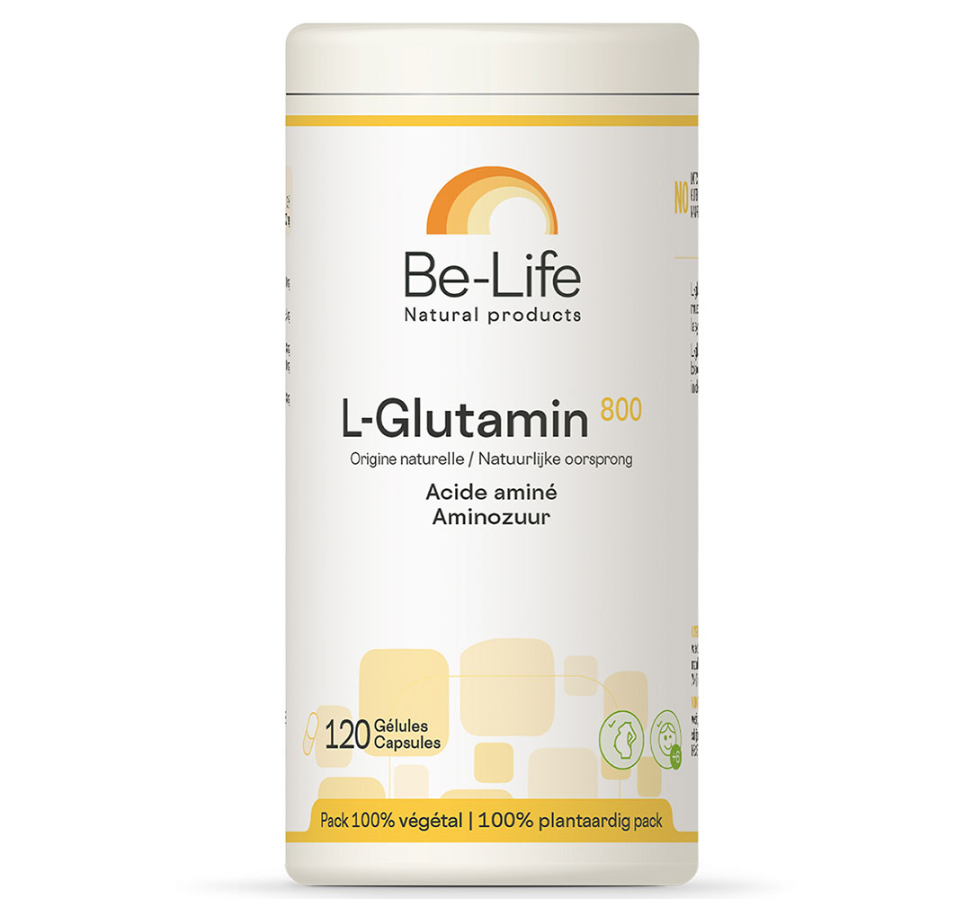 Be-Life L-glutamin 800 120 gélules