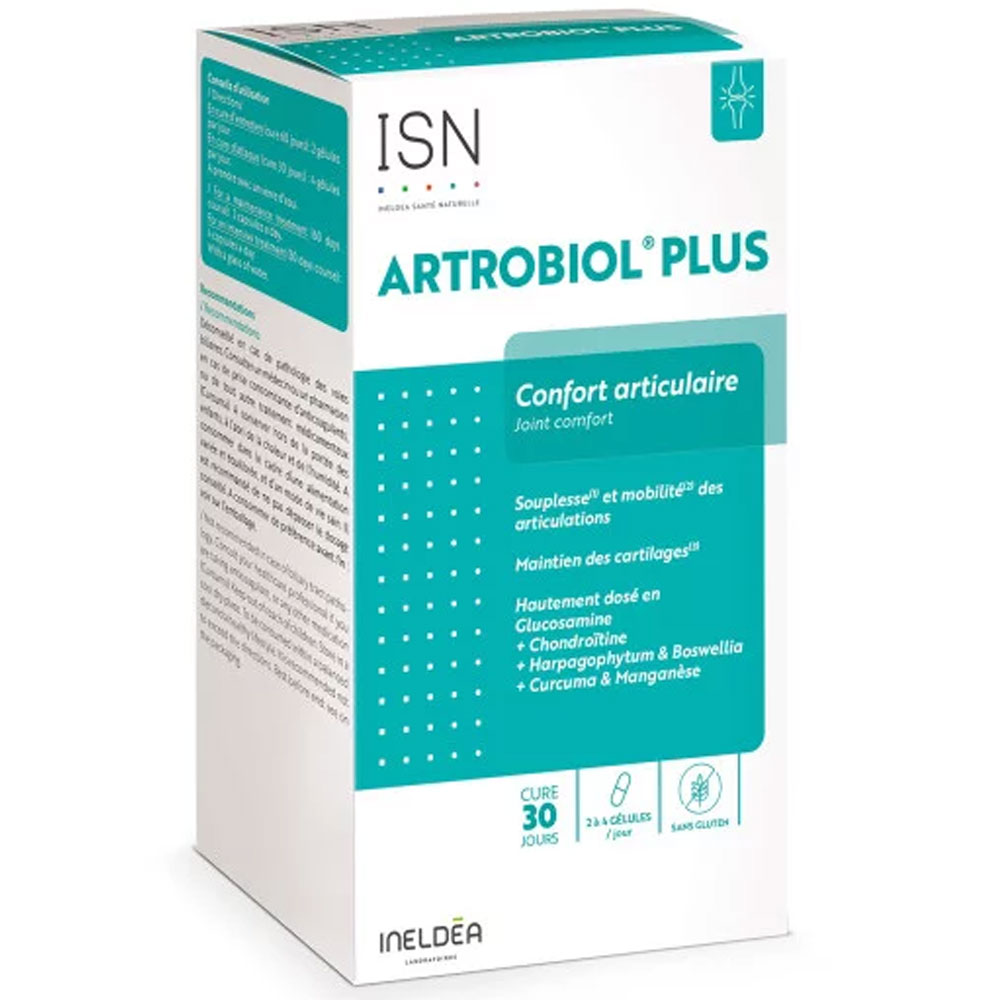 Ineldea Santé Naturelle Artrobiol Plus Confort Articulaire 120 gélules