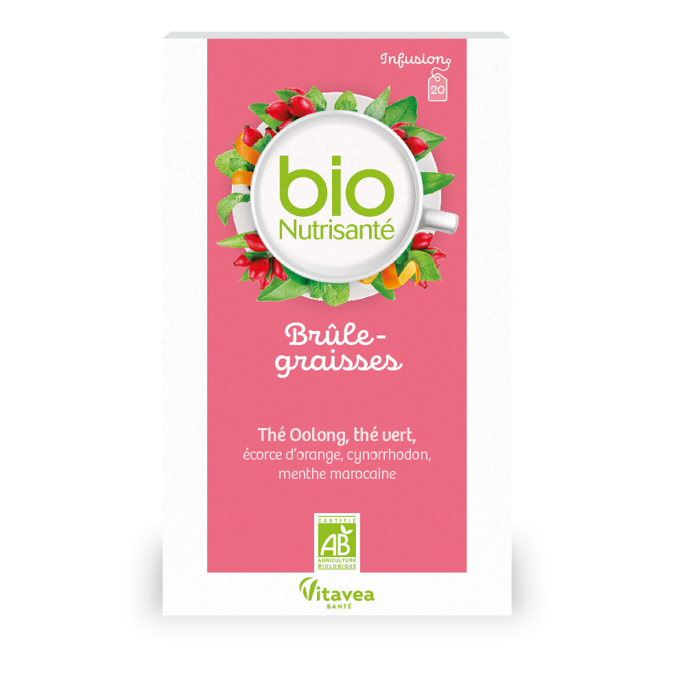 Vitavea Santé BioNutrisanté Infusion bio Brule Graisses 20 sachets