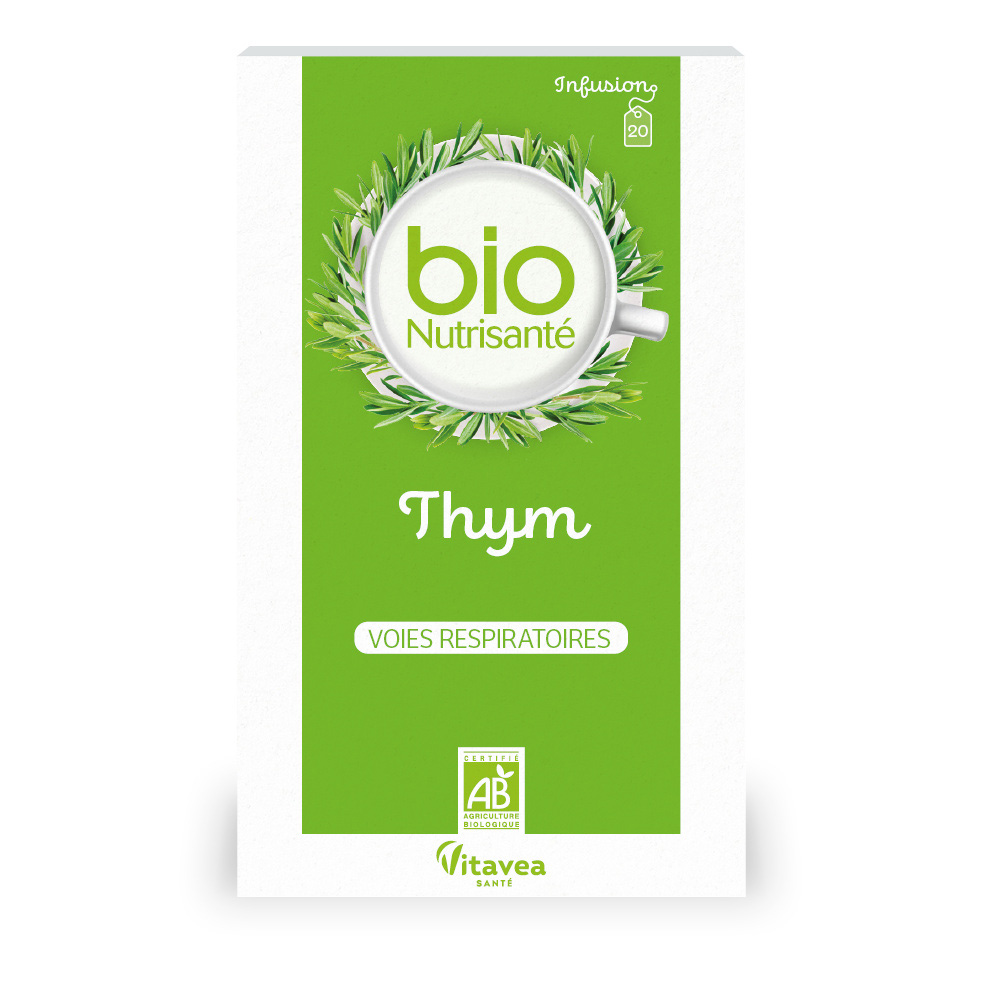 Vitavea Santé BioNutrisanté Infusion bio Thym 20 sachets