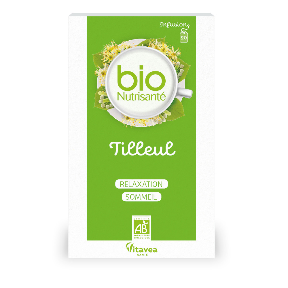 Vitavea Santé BioNutrisanté Infusion bio Tilleul 20 sachets