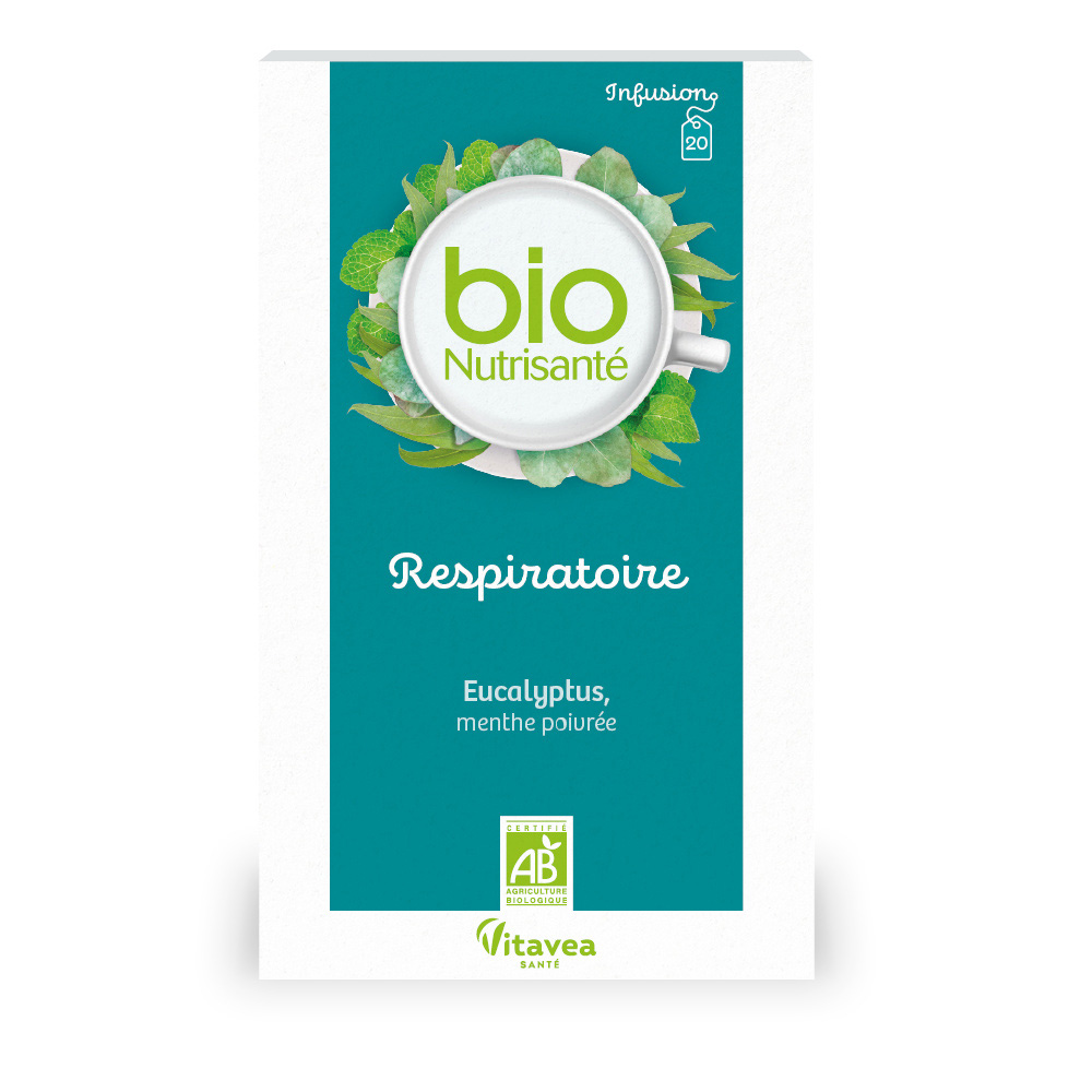 Vitavea Santé BioNutrisanté Infusion bio Respiratoire 20 sachets