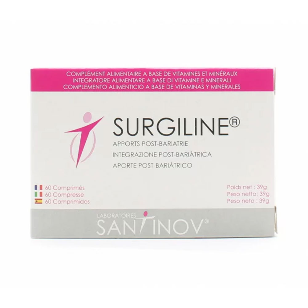 Surgiline Apports Post-bariatrie 60 Comprimes Santinov