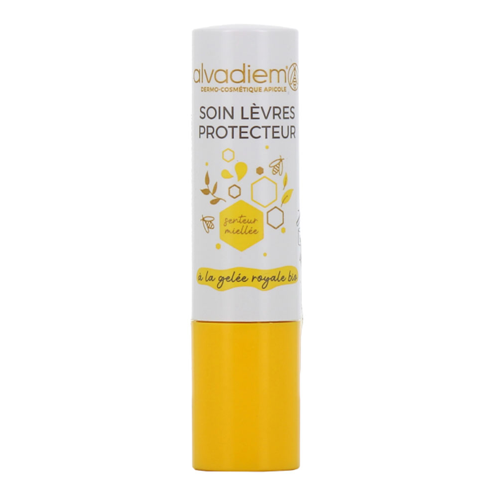 Alvadiem Soin Lèvres Protecteur Stick Senteur Miellée 4g