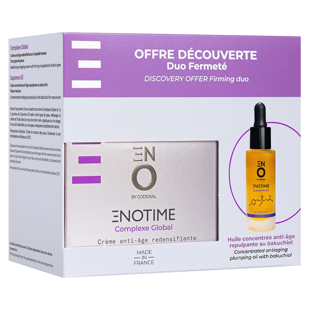ENO Laboratoire Codexial Enotime Complexe Global + Supreme Oil Fermeté
