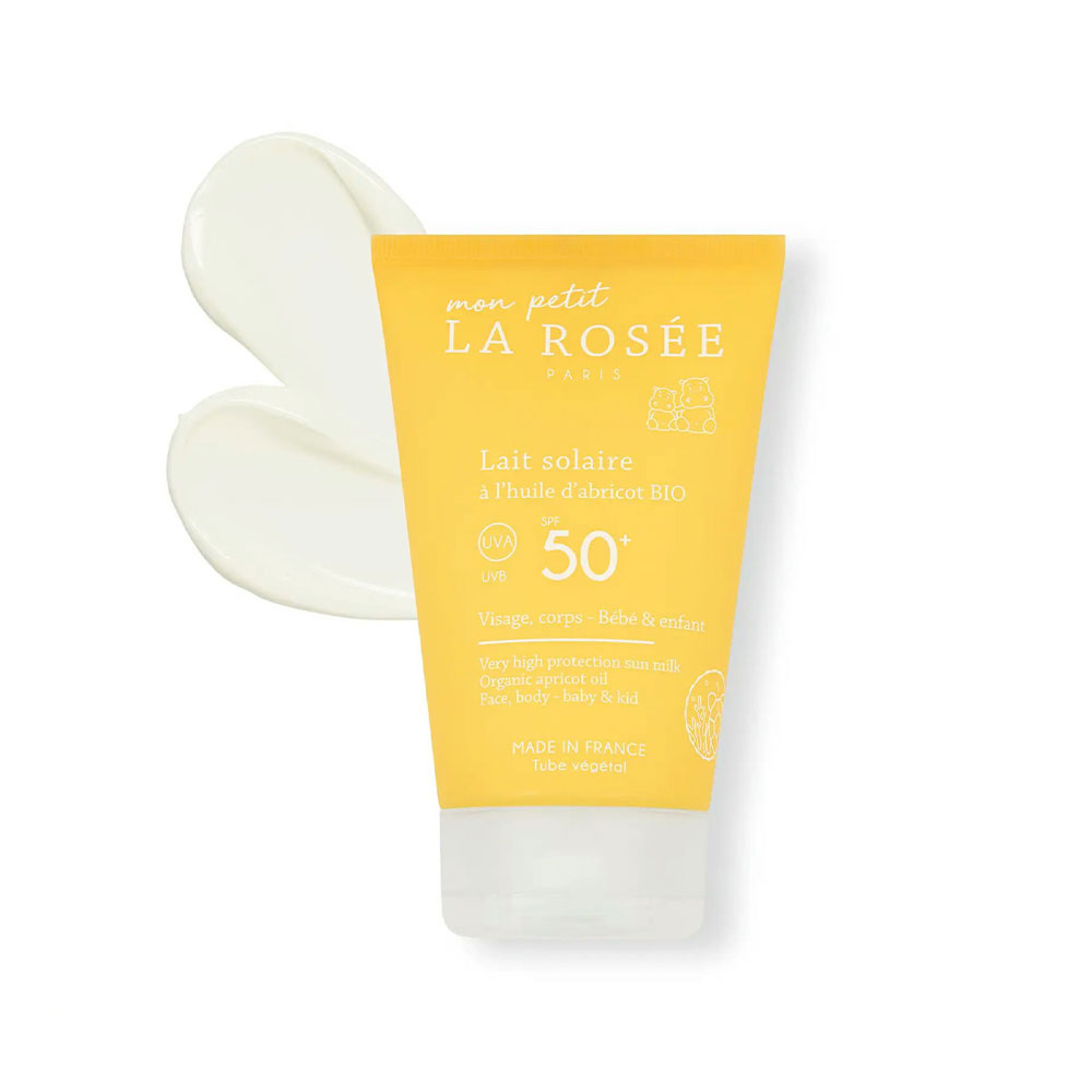 LA ROSÉE Bébé Lait Solaire SPF50+ Visage et Corps Dès La Naissance 125ml