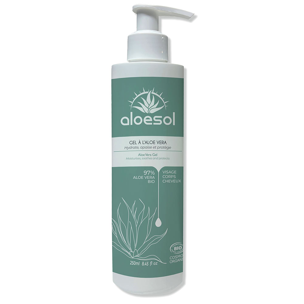 Aloesol Gel hydratant Aloe vera Bio 250ml