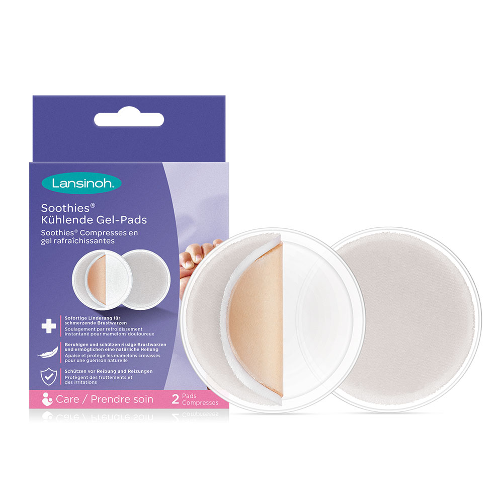 Lansinoh Soothies Compresses en Gel Rafraîchissantes x2