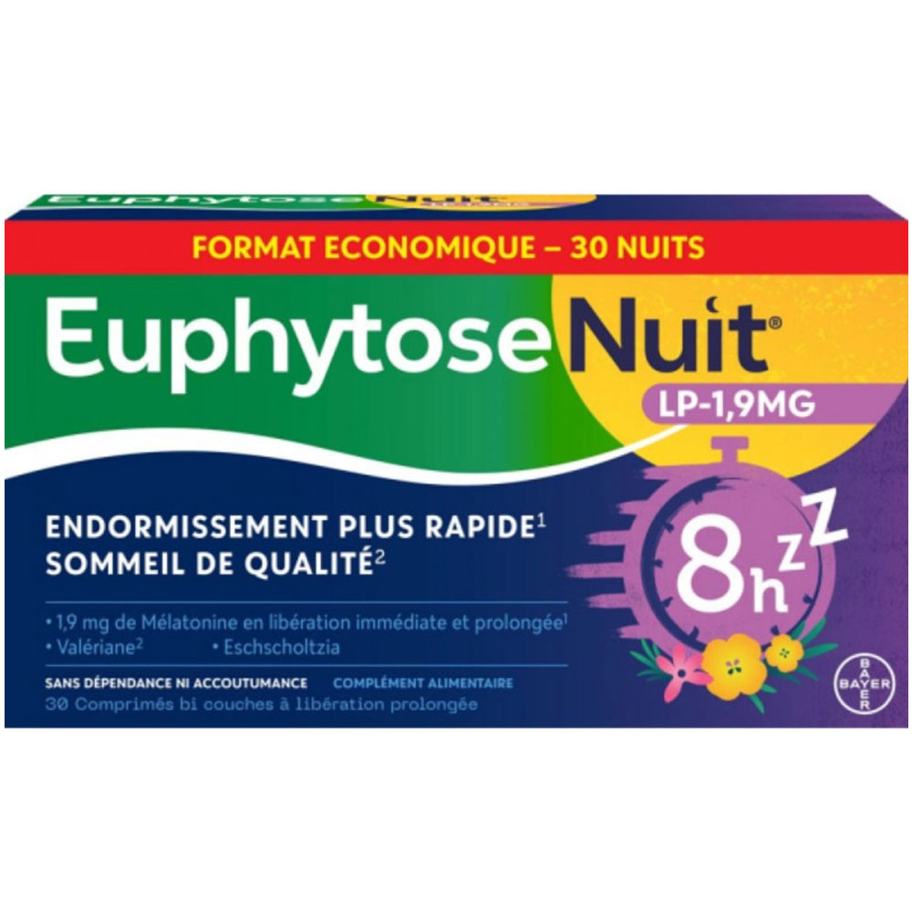 Bayer Euphytosenuit LP 1.9mg x30 comprimés