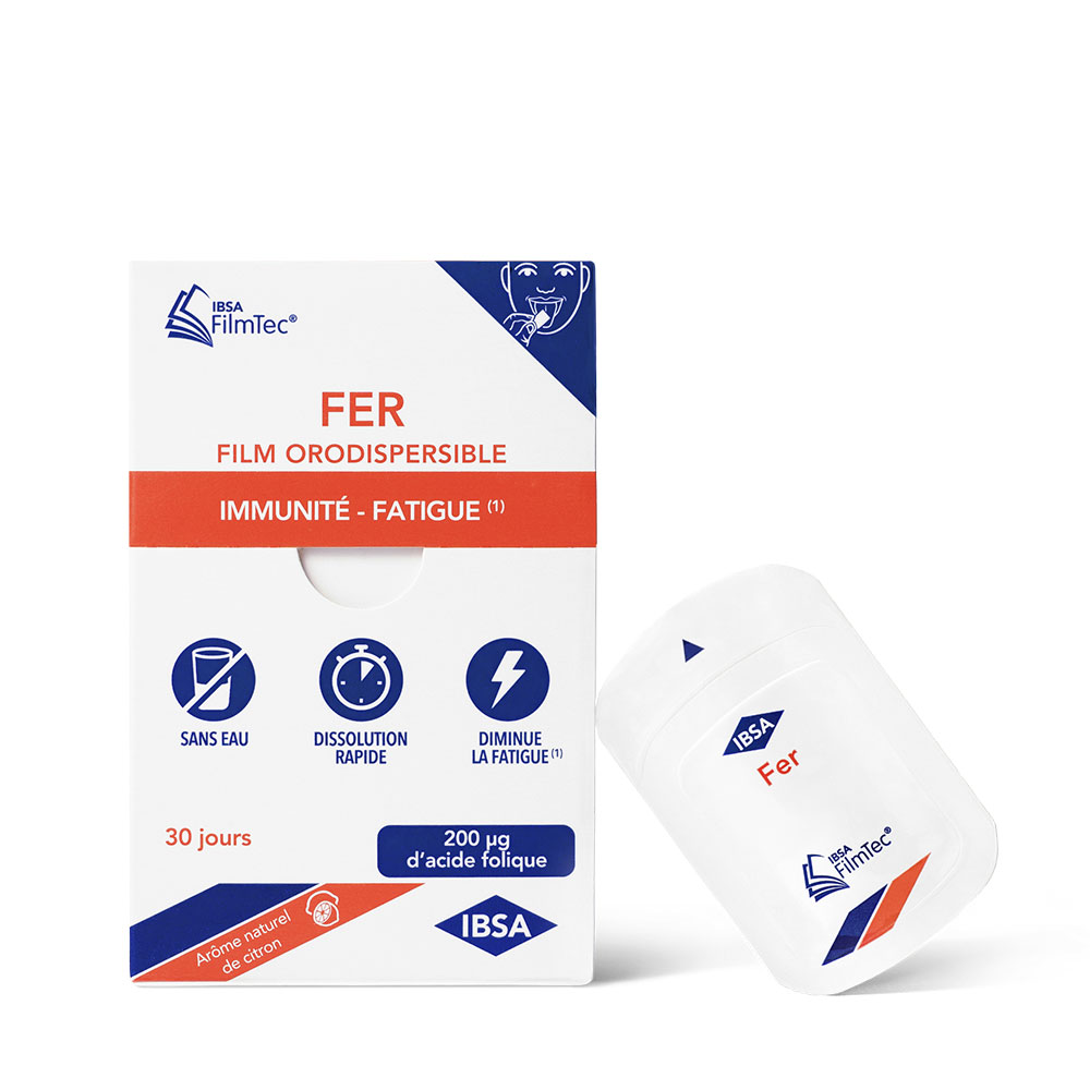 IBSA FilmTec Fer 14mg 30 films orodispersibles