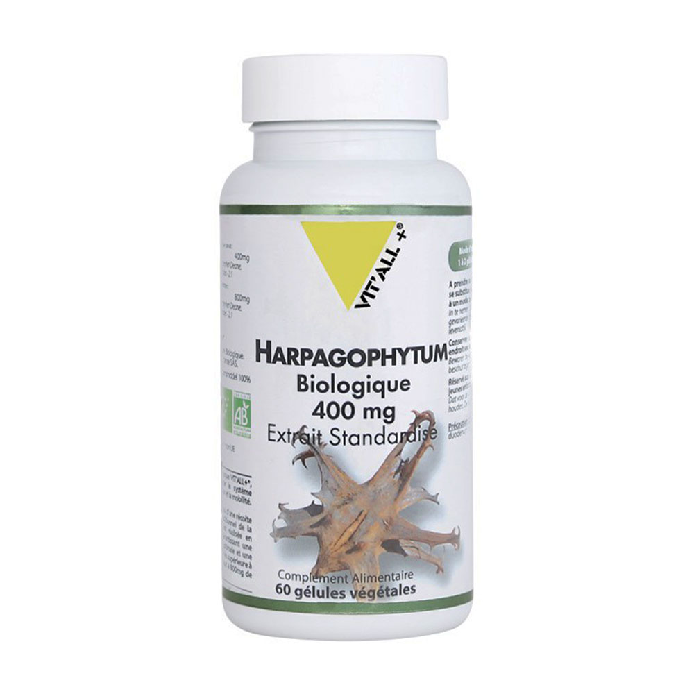 Vit'All+ Harpagophytum Bio 400mg 60 Gélules
