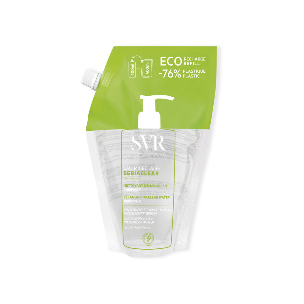 Svr Sebiaclear Eau Micellaire Eco Recharge 400ml