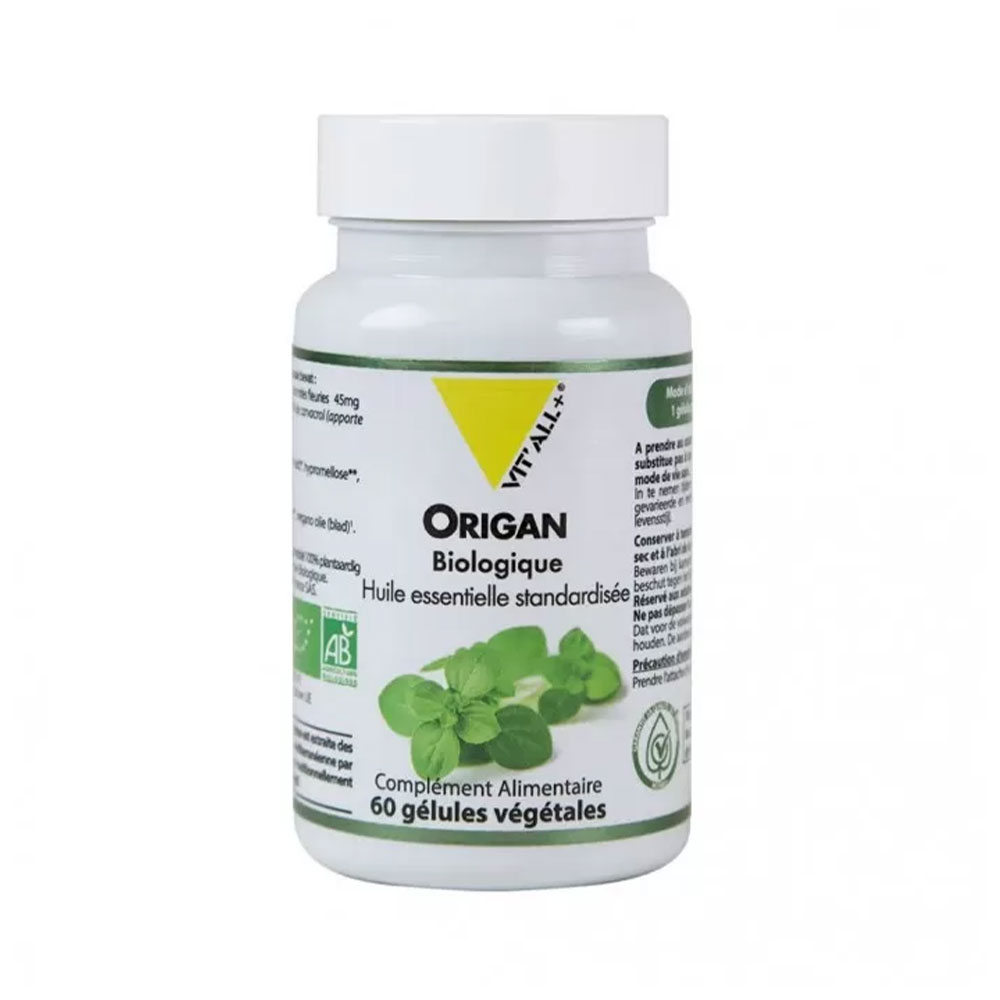 Vit'All+ Origan 60 Gélules Végétales