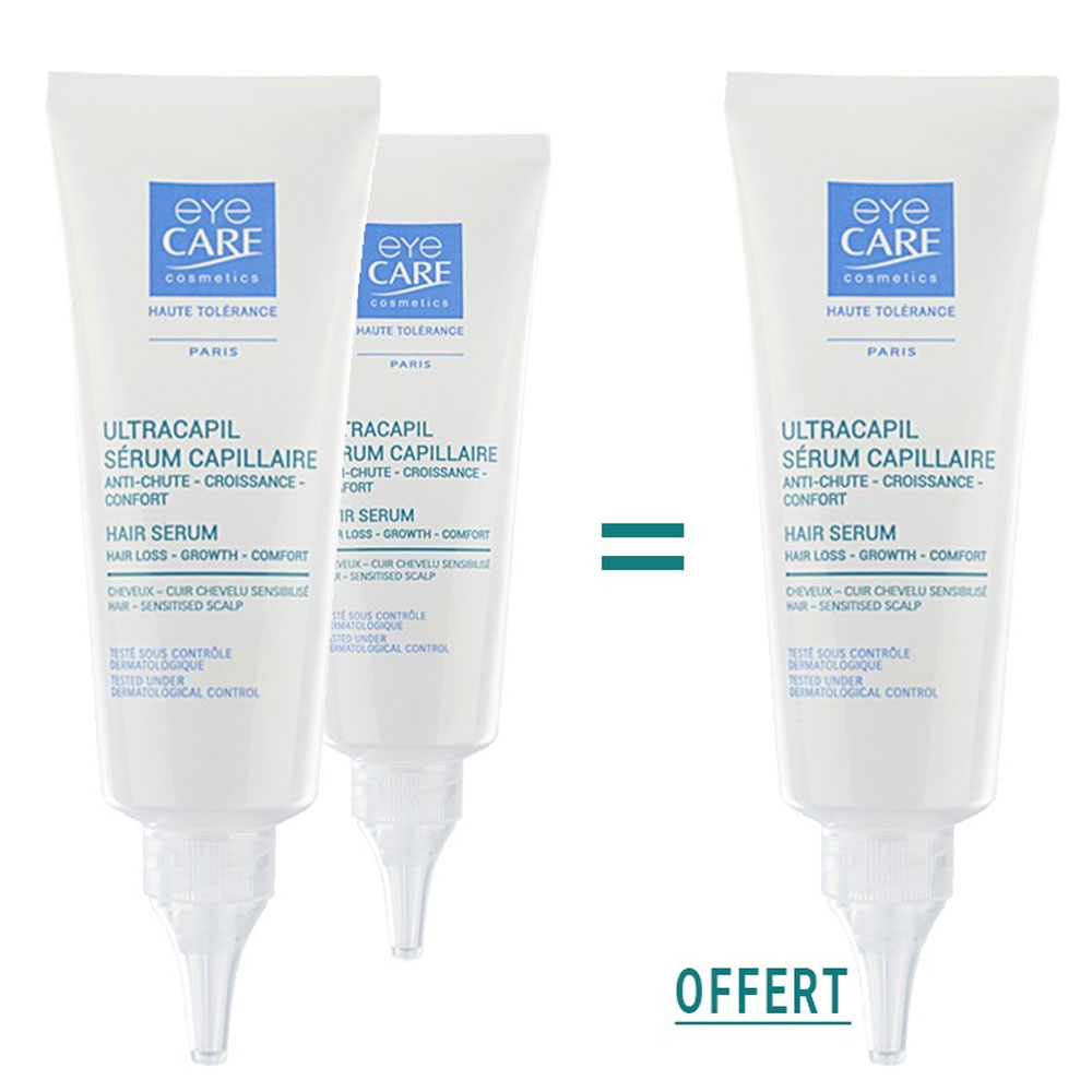 Eye Care Cosmetics Ultracapil Sérum capillaire Tripack