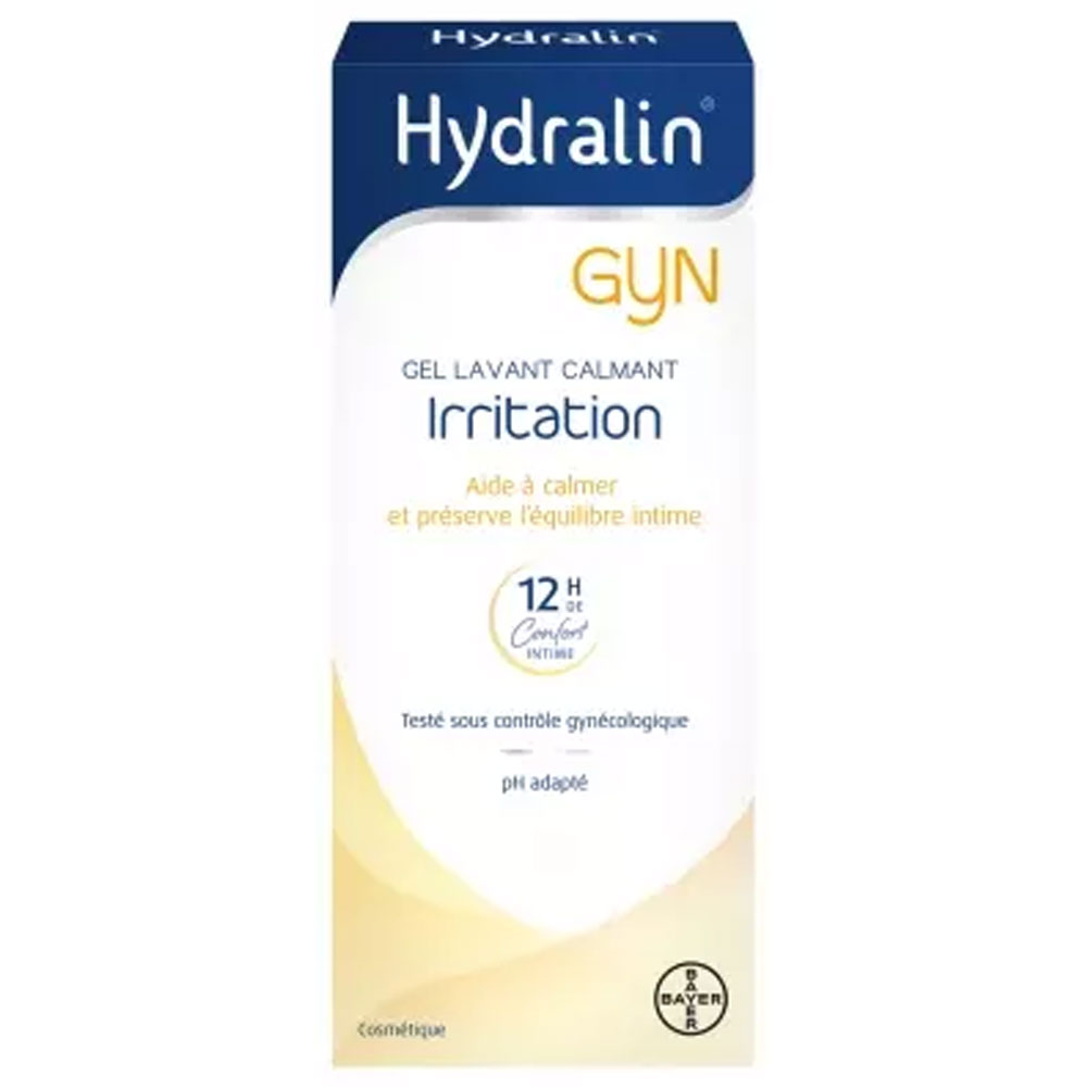 Hydralin Gyn Gel Lavant Intime Calmant Irritation 400ml