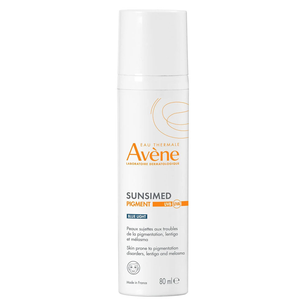 Avène Solaire Sunsimed Pigment SPF50+ UVB UVA Lumière Bleue 80ml