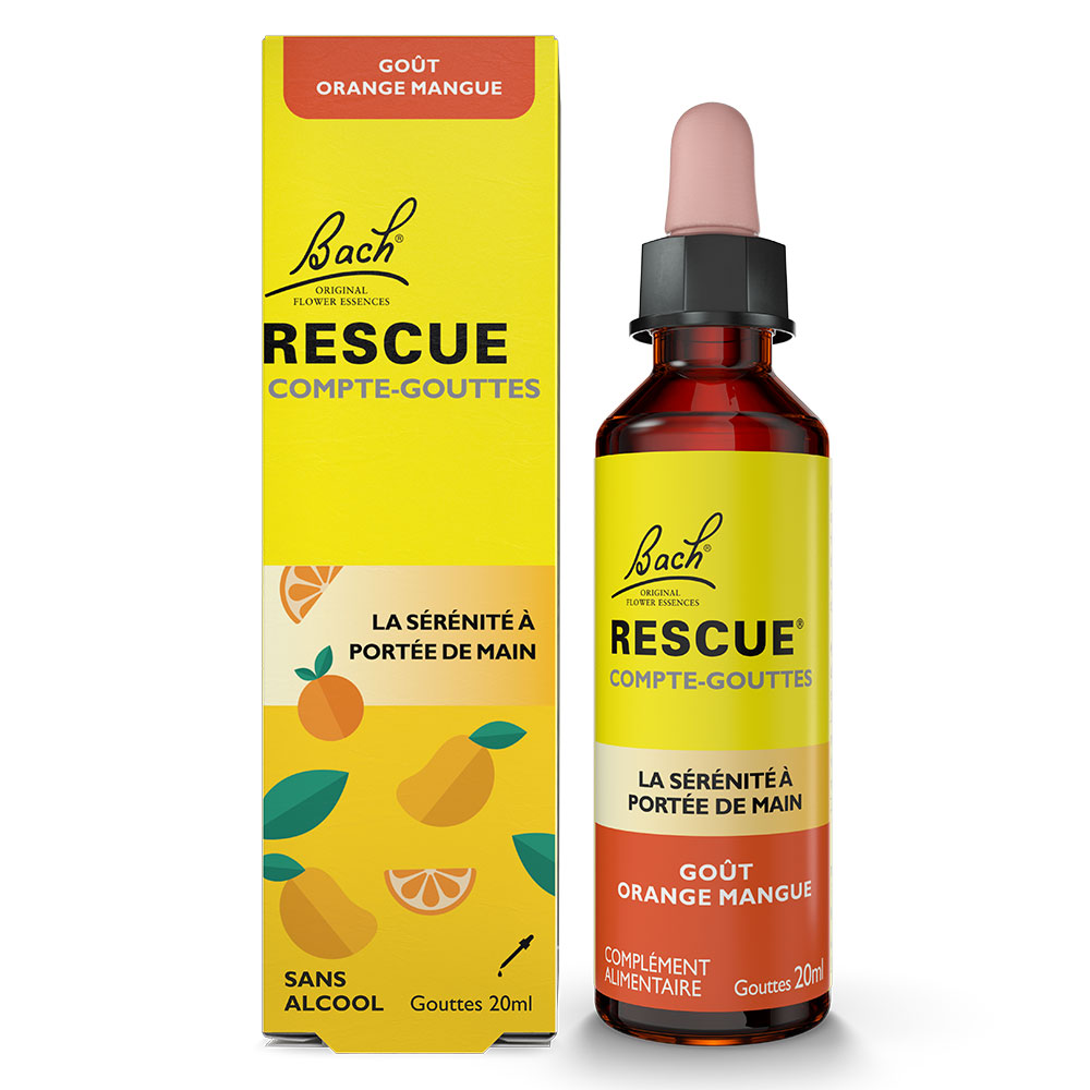 Rescue Compte-Gouttes Concentré de Sérénité 20ml