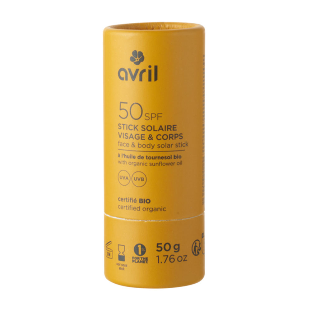 Avril Stick solaire SPF50 50g