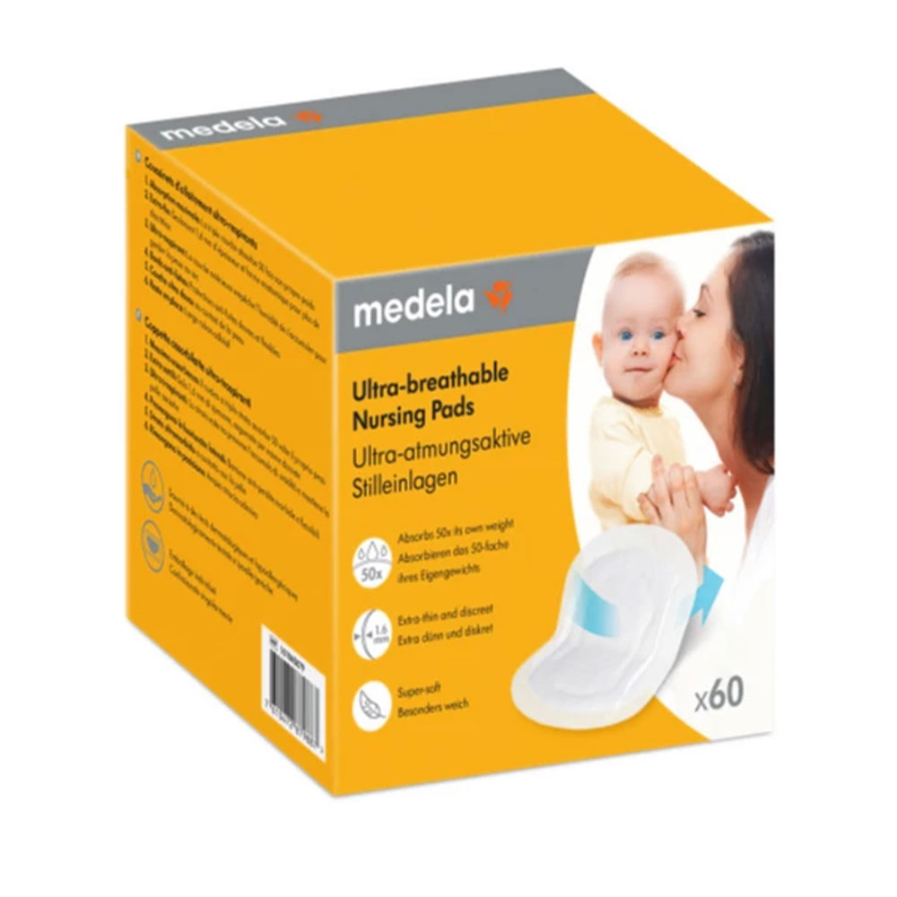 Medela Coussins d'Allaitement Ultra-Respirants x60