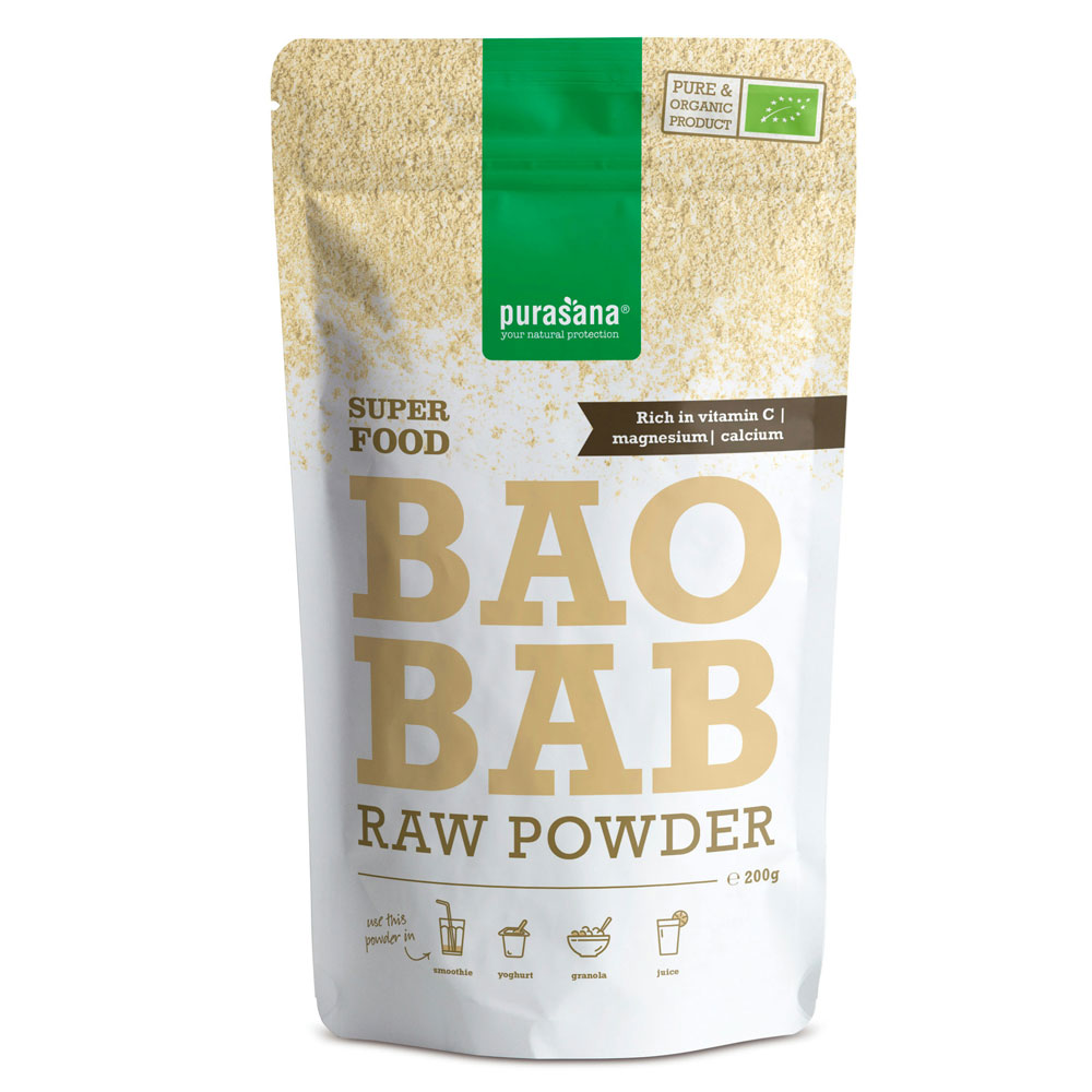 Purasana Poudre De Baobab Bio 200g