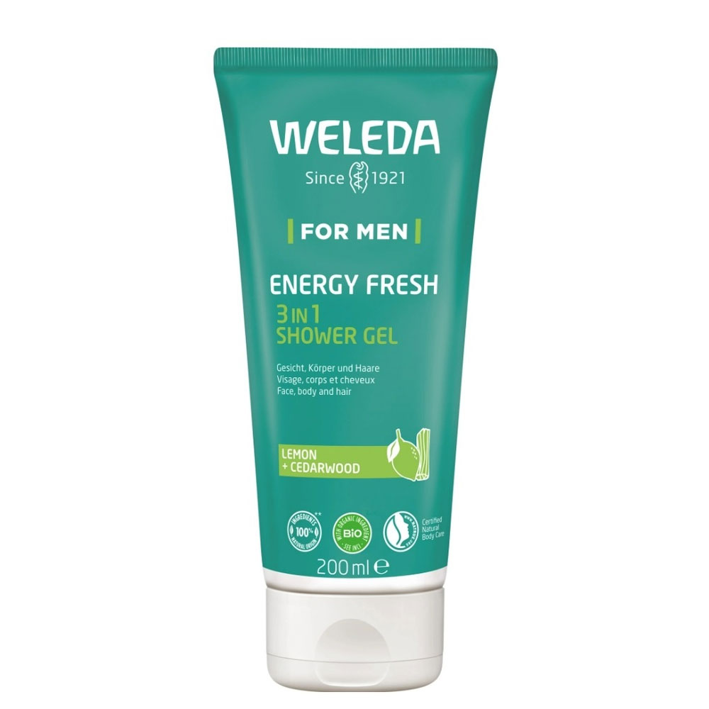 Weleda Homme Gel Douche 3in1 Energy Fresh 200ml