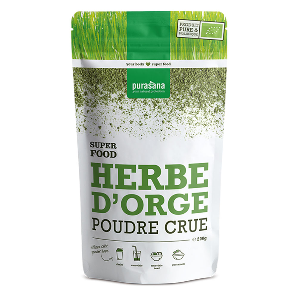 Purasana Poudre D'herbe D'orge 200g