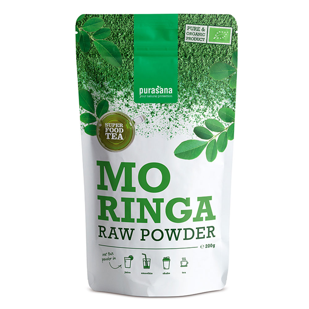 Purasana Super Food Poudre de Moringa Bio 200g