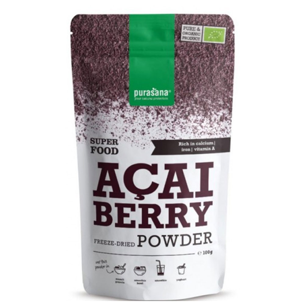 Purasana Poudre De Baies D'Acai Bio 100g
