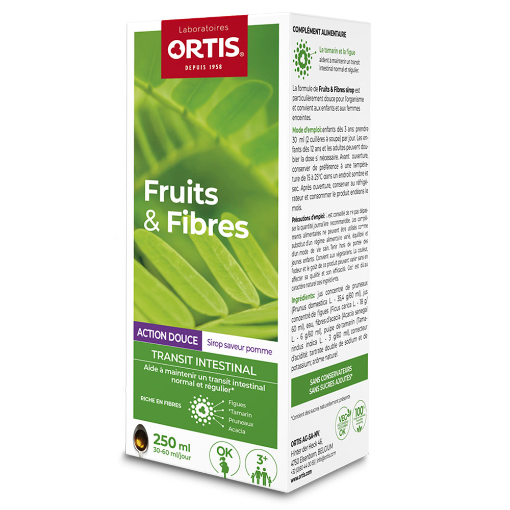 Ortis Fruits & Fibres Sirop 250ml
