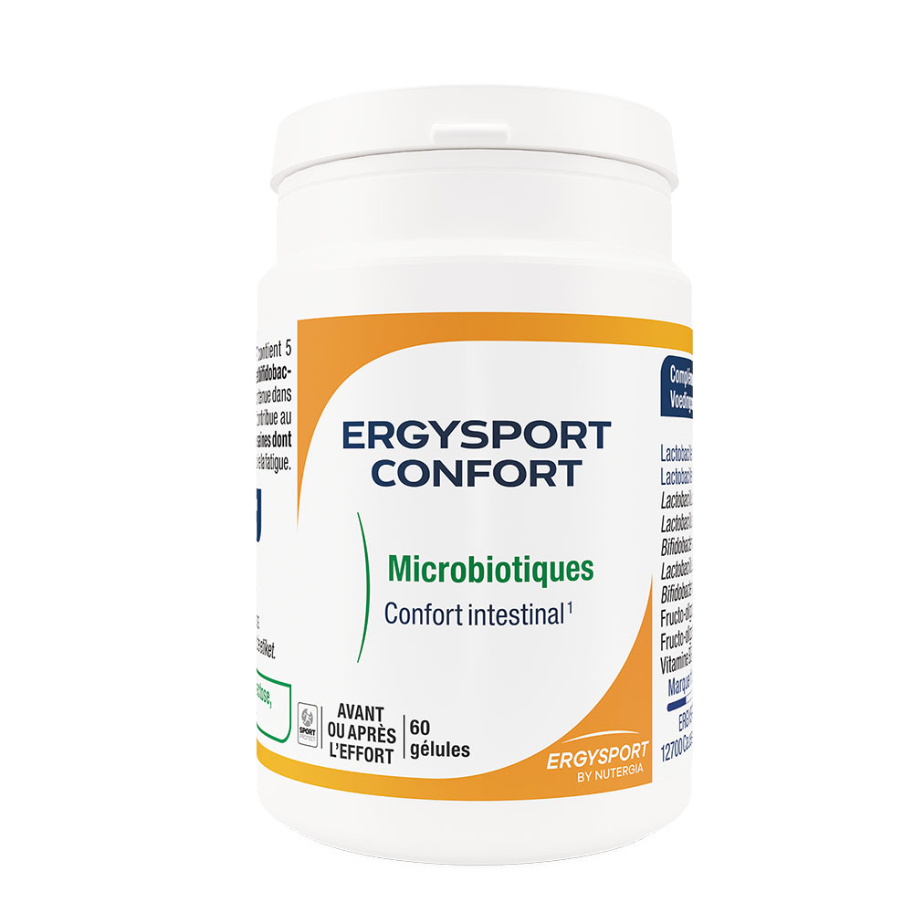 Ergysport Confort Microbiotiques Confort intestinal 60 gélules