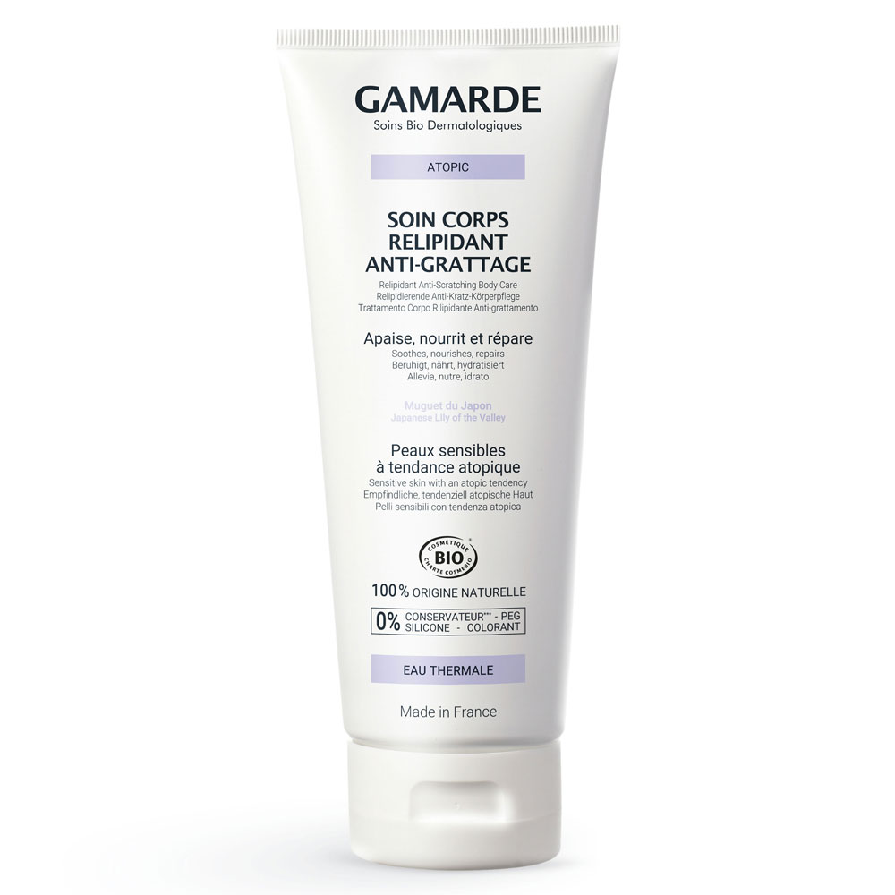 Gamarde Atopic Soin Corps Relipidant Anti-Grattage 200ml