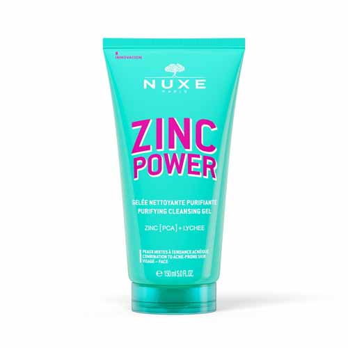 Nuxe Zinc Power Gelée Nettoyante Purifiante 150ml