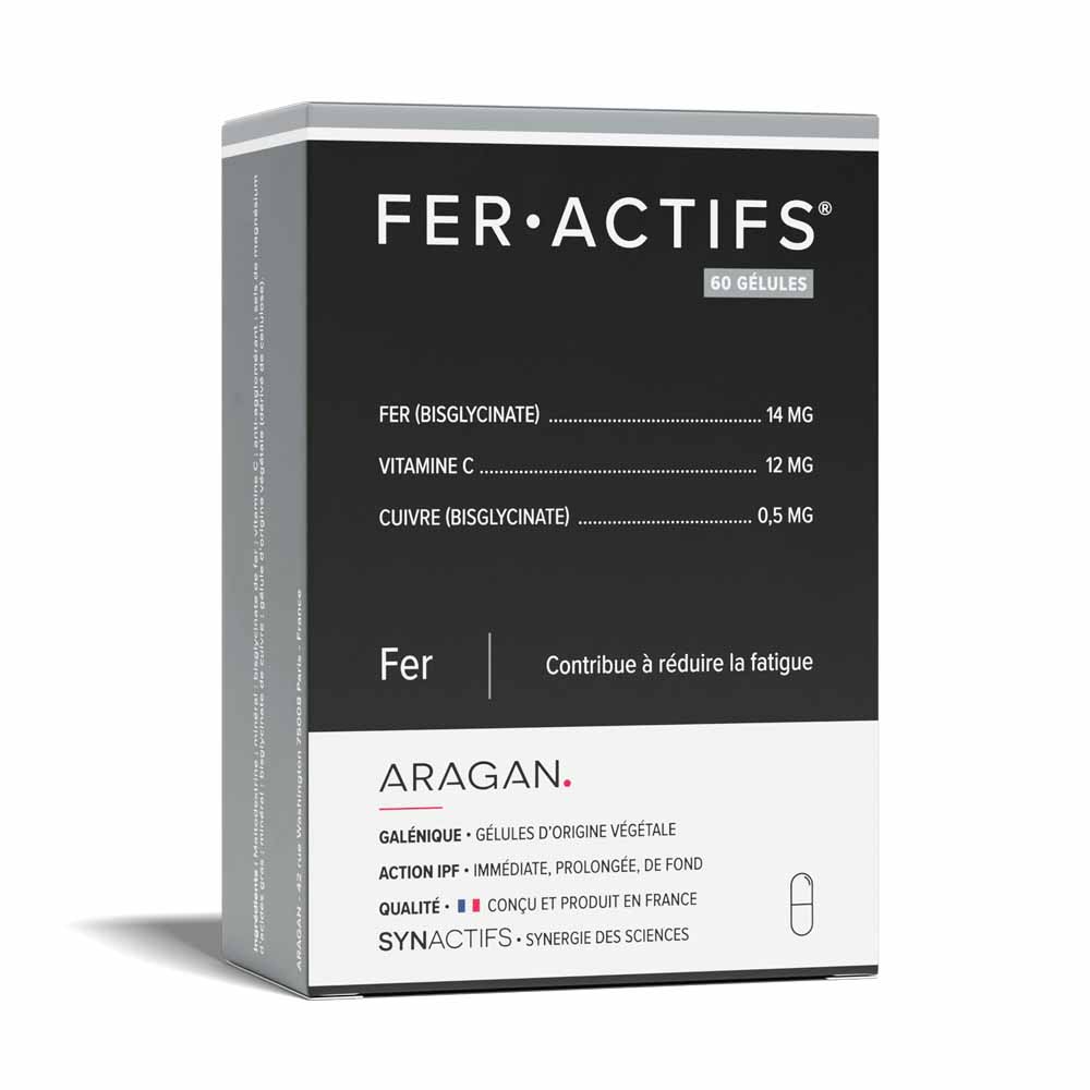 Aragan Synactifs FerActifs 60 Gélules