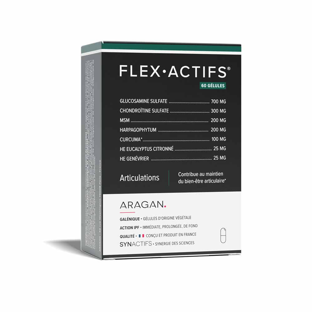 Aragan Synactifs Flex Actifs Articulations 60 Gélules
