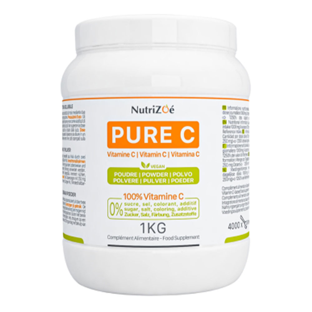 NutriZoé Pure C 100% Vitamine C 1kg
