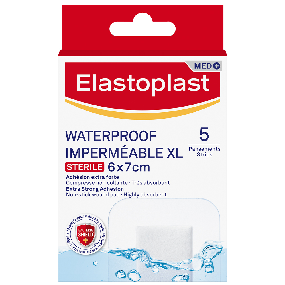 Elastoplast Pansements Waterproof XL x5