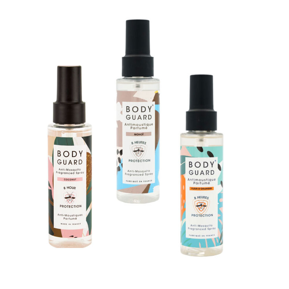 Bodyguard Coffret Découverte Anti-moustiques Parfumé 3x50ml