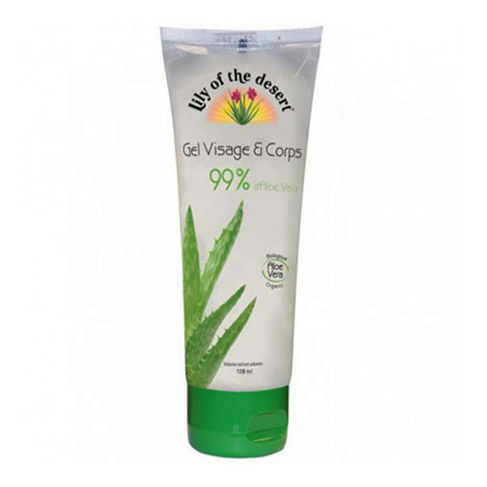 Lily Of The Desert Gel 99% d'Aloe Vera Visage Et Corps 120ml