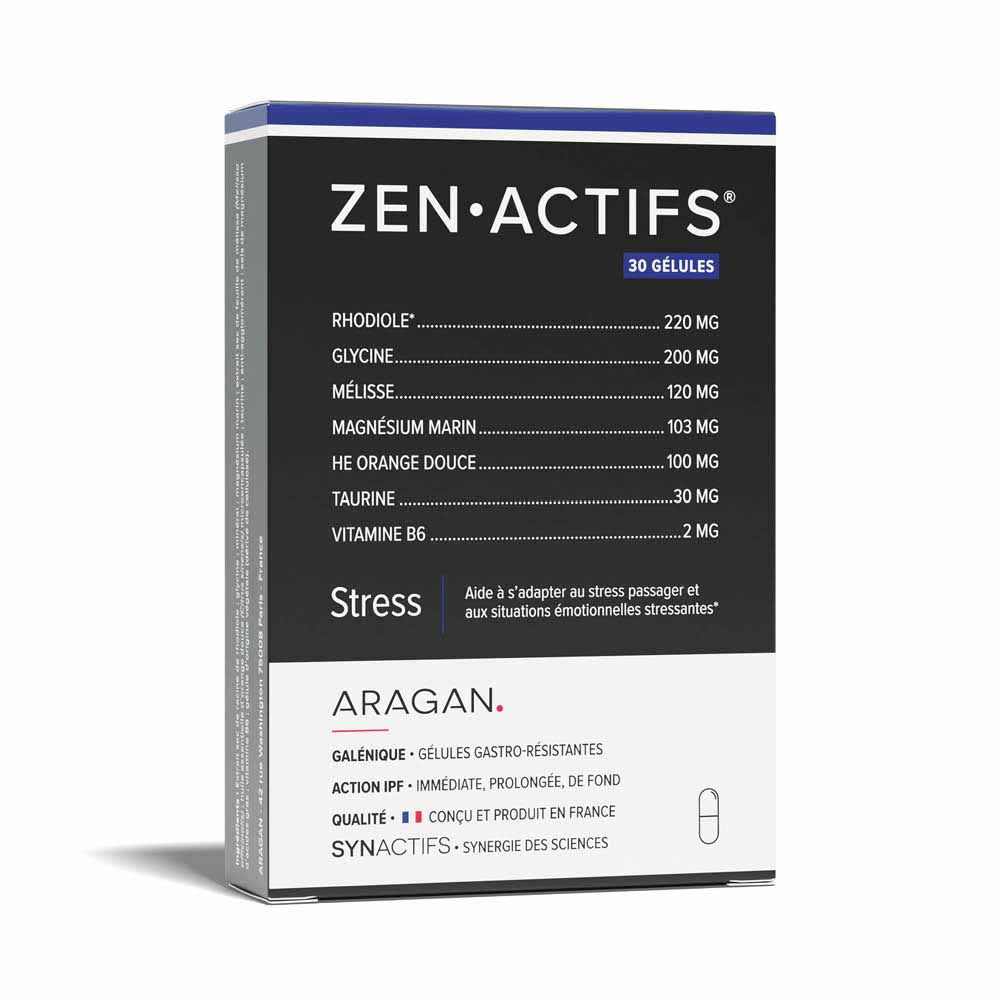 Aragan Synactifs Zenactifs Stress 30 Gelules