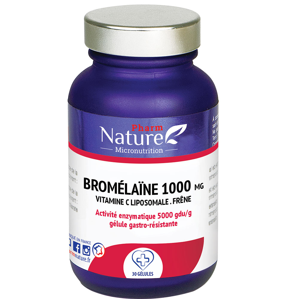 Kersiens Bromélaïne 1000 MG 30 gélules