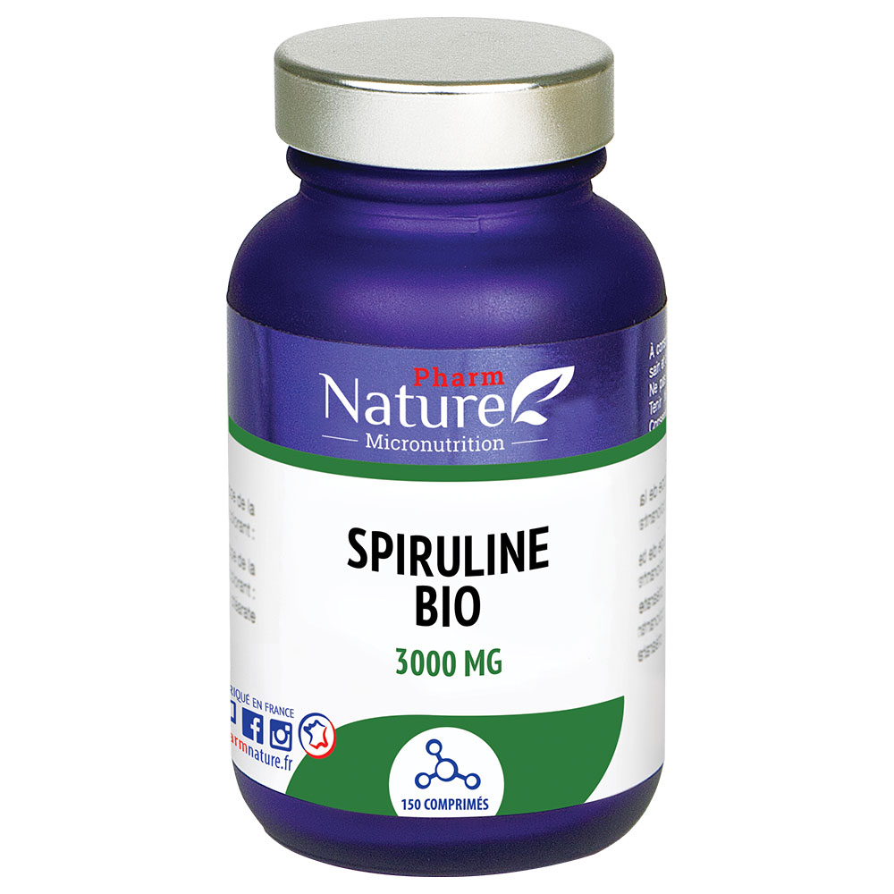 Kersiens Spiruline 3000 MG Bio 150 comprimés