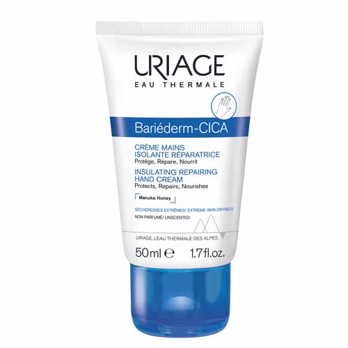 Bariederm Creme Mains Isolante Reparatrice Mains Abimees 50ml Uriage