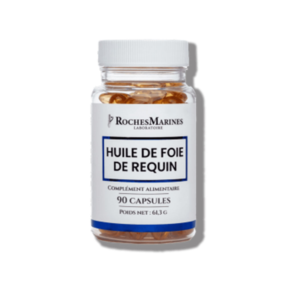 Laboratoire Roches Marines Huile de foie de requin 90 capsules