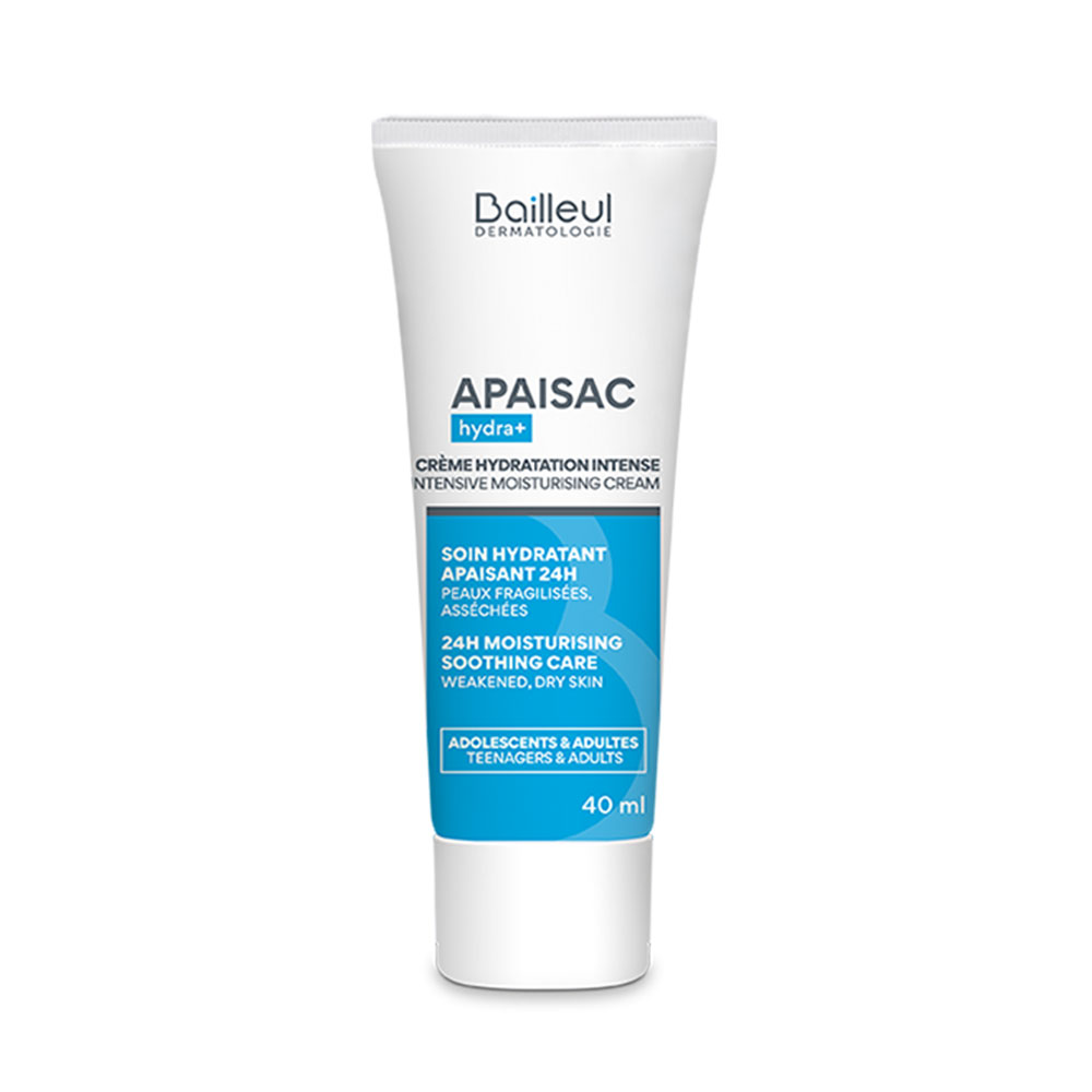Biorga Apaisac Creme Hydratation Intense Visage Peaux Fragilisées ou Asséchés 40ml