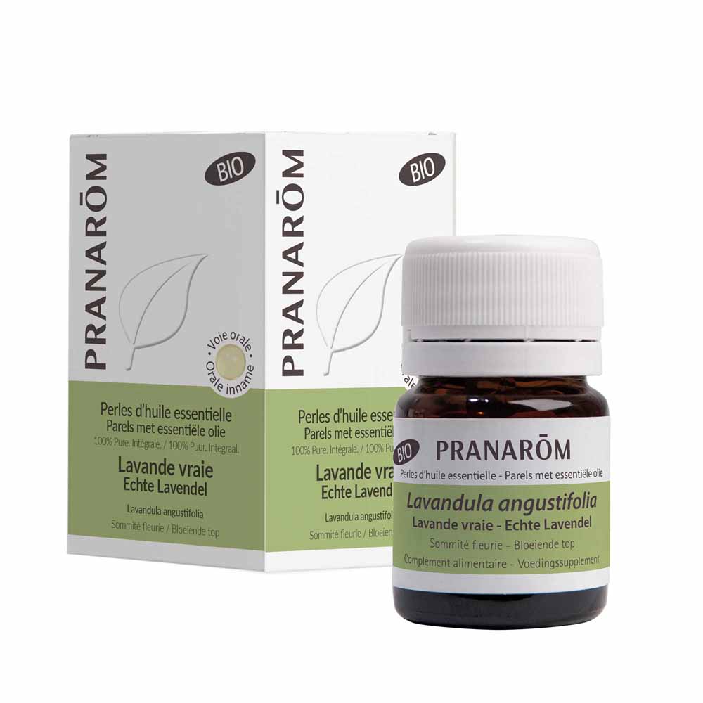 Pranarôm Les Huiles Essentielles Lavande Vraie Bio 60 Perles