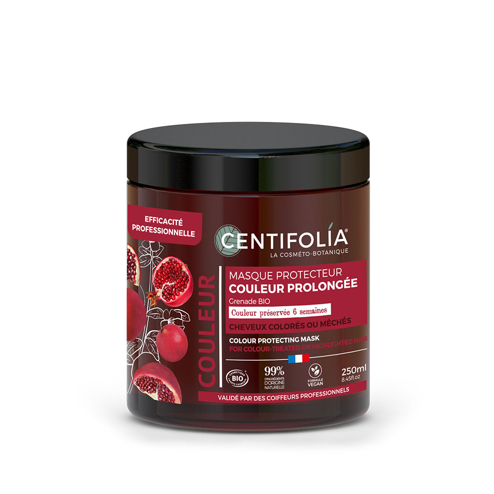 Centifolia Masque Protecteur Couleur Prolongée Cheveux Colorés ou Méchés 250ml