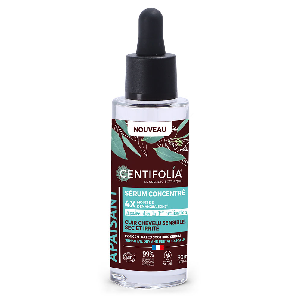 Centifolia Sérum Concentré Cuir Chevelu Sensible Sec et Irrité 30ml