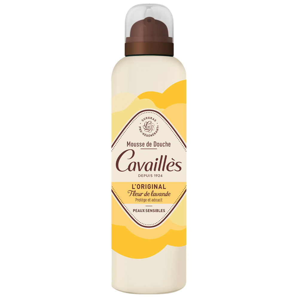 Cavaillès Surgras Pro-Régénérant Mousse de Douche Fleur de Lavande 200ml